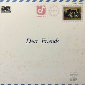 北村英治withコンコード・ジャズ・オールスターズ Dear Friends 和ジャズ jazz LP レコード 5点以上落札で送料無料O