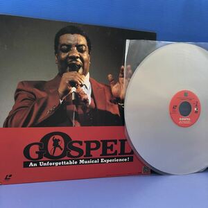 GOSPEL An Unforgettable Musical Experience! ゴスペル LD レーザーディスク LP レコード 5点以上落札で送料無料O