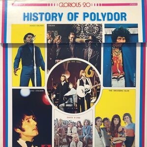 V.A. JB ジミヘンドリクス 他 グロリアス20 ポップスヒット History of Polydor 2LP 二枚組 レコード 5点以上落札で送料無料O