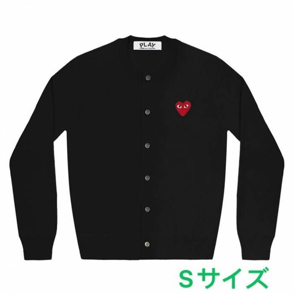 《新入荷》COMME des GARCONS Play ハートロゴカーディガン