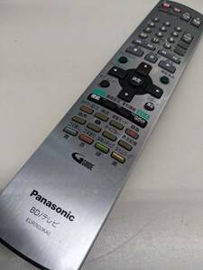 【F-17-99】ジャンク Panasonic パナソニック EUR7633KA0 BD/テレビリモコン DMR-E700BD用