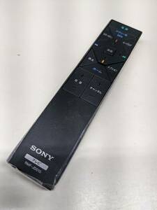 【F-21-53】ジャンク　SONY ソニー RMF-JD015 (KDL-42W802A KDL-40W900A KDL-40W920A等用)リモコン 　新品未使用品初期保護フィルム付き