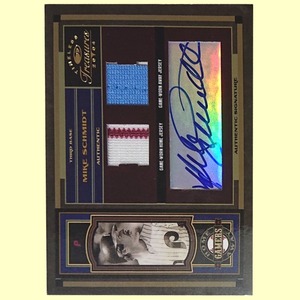 ◆Mike Schmidt【13/20 Auto Jersey】2004 Donruss Timeless Treasures Gamers Home Away （検）マイク・シュミット 直筆サイン 