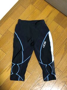 レディース 4DM ゼノア Zenoah スポーツ ランニング スパッツ セミロング タイツ