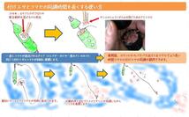 夜のカゴ釣りに効果絶大！♪自作コマセカゴ２型国産夜光　18号_画像2