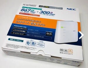 NEC Aterm Wi-Fi ルーター PA-WF1200CR ホワイト 親機