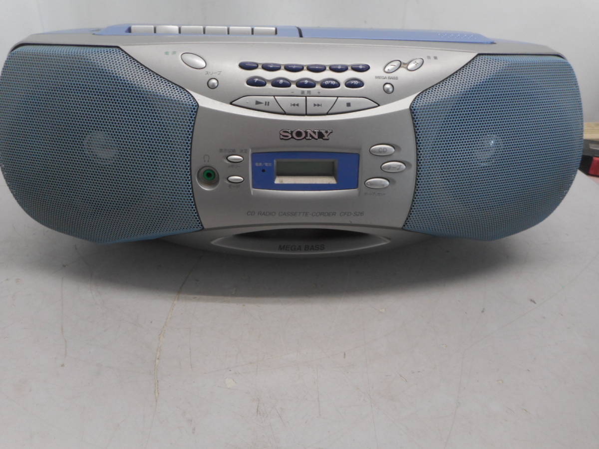 SONY CFD-10 CDラジカセ 国内外の人気が集結