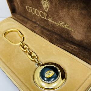  прекрасный товар GUCCI Old Gucci брелок для ключа Vintage сумка очарование Inter locking мужской женский для мужчин и женщин 
