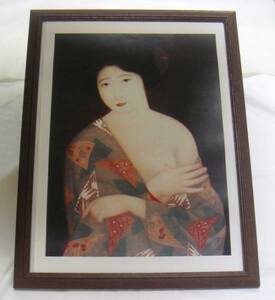 Art hand Auction ■Kitano Tsunetomi Mrs. CG-Reproduktion, Holzrahmen, Sofortkauf, Malerei, Japanische Malerei, Person, Bodhisattva