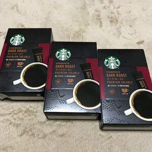 スターバックス プレミアムソリュブル ダークロースト 7本×3箱