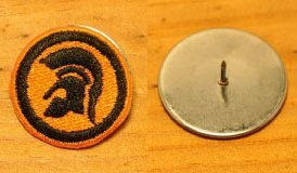 オリジナル Pins Badge ピンズ ピンバッジ ラペルピン バッチ トロージャン TROJAN SKINHEAD SKA スカ REGGAE レゲエ PUNK パンク SKINS Oi