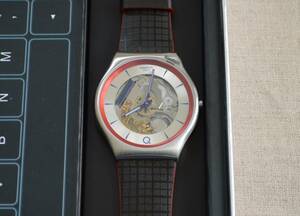 007 Q SWATCH 2Q Blue Edition Swatch wristwatch No Time To dieno- time tu large bond Ben wi show collaboration 00J08