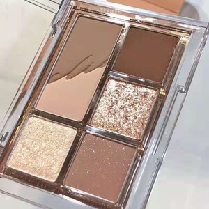 6色アイシャドウ パレット ブラウン系