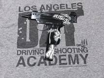 未使用　レア！LOS ANGELES DRIVING SHOOTING ACADEMY　アメリカ製　USサイズＭ_画像2