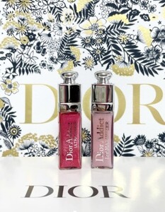 【Dior】 ☆マキシマイザー001ピンク☆アディクトグロス765 ウルトラディオール ★2本セット★おリボン付きショッパー付き♪