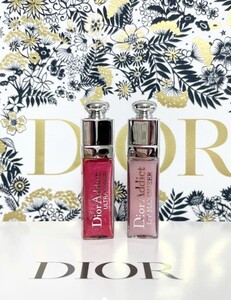 【Dior】 ☆マキシマイザー001ピンク☆アディクトグロス765 ウルトラディオール ★2本セット★封筒型ギフトBOX付き♪