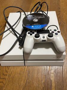 【美品】SONY PS4 CUH-1100A ホワイト +ファイナルファンタジーXV