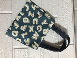 ハンドメイド マスクケース バック風 可愛い アルファベット柄