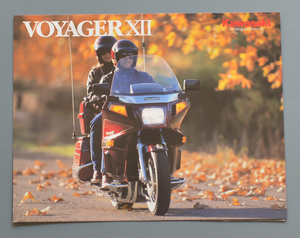 カワサキ　ボイジャーXⅡ　ZG1200A1　KAWASAKI VOYAGER　1986年　4気筒1196CC　Inline4　英語表記バイクカタログ　送料無料【K輸1980-10】