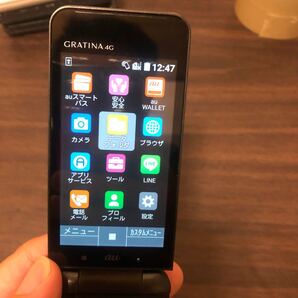 004 GRATINA 4G KYF31 中古 auガラケー
