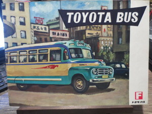 * permanent preservation version Showa era 30 period TOYOTA BUS Toyota bus pamphlet beautiful goods 