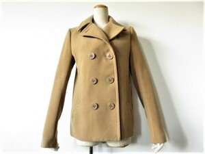 # fine quality beautiful goods [MOUSSY] Moussy high class pea coat [2]9 number M beige temperature .pi-ko-toc446