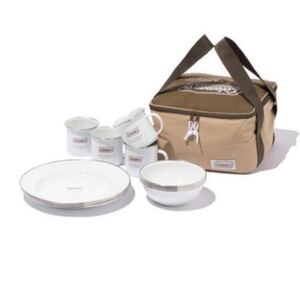 COLEMAN コールマン ENAMELDISH SET エナメルディシュウェアセット 新品未使用