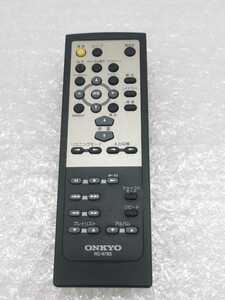 ONKYO RC-678S オーディオ リモコン 中古 クリックポスト