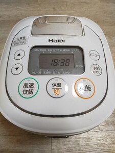 ハイアール 5.5合炊きマイコンジャー炊飯器