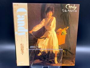 【 LPレコード 松田聖子 / キャンディー 】松田 聖子 CANDY 邦楽 音楽 帯付 2021042308