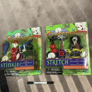  редкость Casper фигурка Vintage ghostformers stinkie stretch Casper figure кукла за границей герой Monstar привидение совместно 