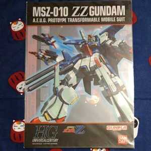 機動戦士ガンダム ガンプラ 非売品 クリアファイル HGUC ＺＺガンダム 状態Ｓ