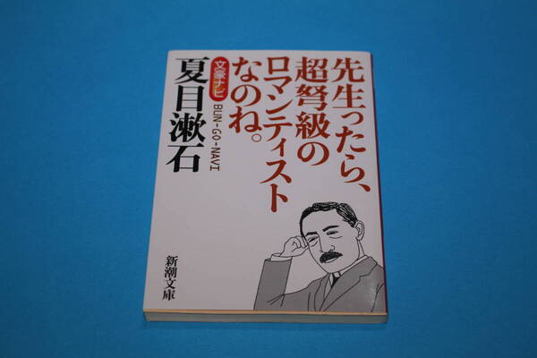 ■送料無料■文豪ナビ 夏目漱石■文庫版■新潮文庫■