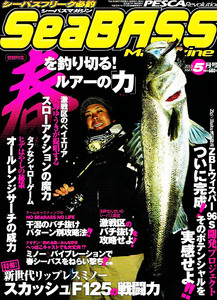 シーバス マガジン　2013年５月号　ルアーの力 【雑誌】