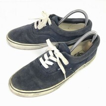 VANS/バンズ★V95SCLA/エラスエード/ローカットスニーカー【25.0/紺】◆J-145_画像1