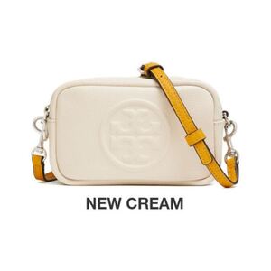 Tory Burch ペリーボンベミニバッグ ニュークリーム 黄色