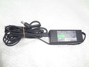  several stock SONY AC adapter VGP-AC19V33 19.5V 3.9A glasses cable attaching used operation goods 