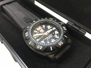 6 Luminox ルミノックス XL.0201.SL ミリタリー ウォッチ 腕 時計 防水 元箱 スイス製 新品 未使用◆メンズ アナログ ブラック サバゲー