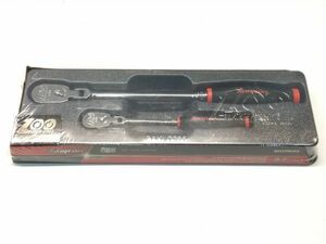 6 Snap-on 100 годовщина ограничение новый товар не использовался 3 / 8 & 1 / 4 Flex head набор трещеток PAKLD285 Snap on *100th Anniversary 