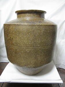 陶器　置物　大型壺　　中古品