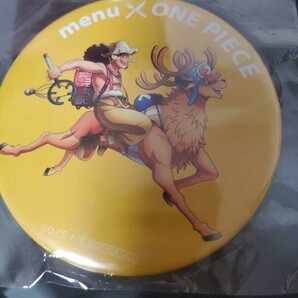 ワンピース 非売品 menu メニュー チョッパーウソップバッジ