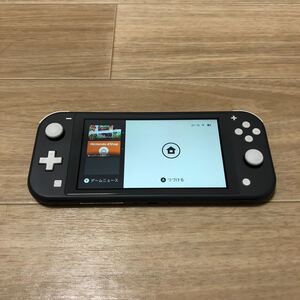 Nintendo switch lite グレー