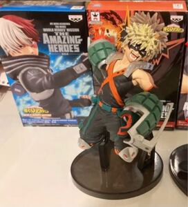 開封品 未開封品 セット 轟焦凍 爆豪勝己 フィギュア プライズ THE AMAZING HEROS ヒロアカ