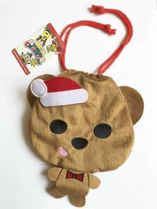 ミニオン まんまる巾着 ティム 2018 USJ ユニバーサルスタジオジャパン クリスマス ミニオンズ ボブ ポーチ 巾着袋