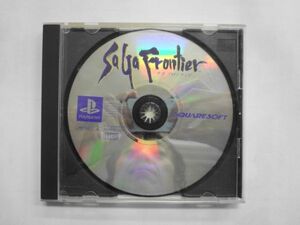 PS21-061 ソニー sony プレイステーション PS 1 プレステ サガフロンティア スクエア レトロ ゲーム ソフト 取説なし