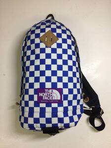 The north face ノースフェイス パープルレーベル ワンショルダーバッグ ボディバッグ チェッカー