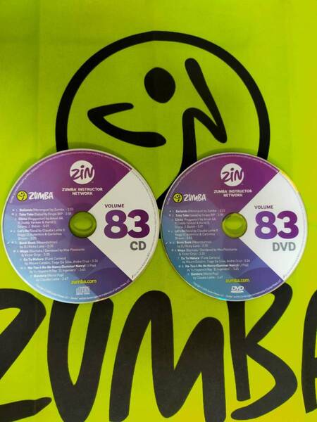 希少品 ZUMBA ズンバ ZIN83 CD&DVD インストラクター専用