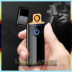 ul●薄型 USB 充電ライター　タッチスクリーン　電子タバコライター　小型充電式電気ライター　男性ギフト 