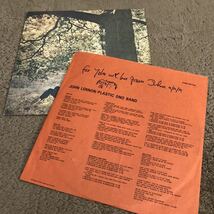 JOHN LENNON PLASTIC ONO BAND ジョンの魂 /【国内盤】LP レコード / EAS-80704 / 歌詞カード有 英字歌詞スリーブ有 / 洋楽ロック /_画像5