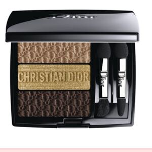 【美品】DIOR ディオール トリオ ブリック パレット553 アース キャンバス
